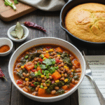 Smoky Vegetarian Hoppin’ John: A Soulful Black Eyed Peas Recipe (Meat-Free but Full of Flavor)