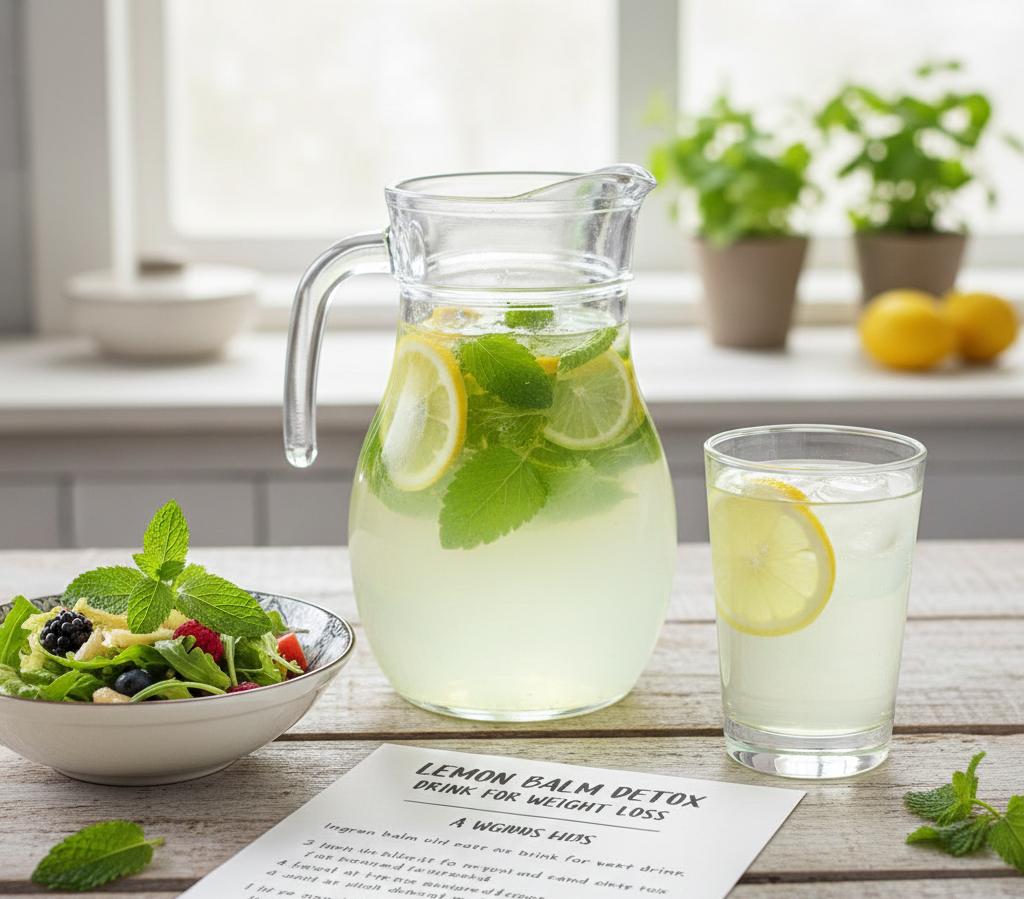 Lemon Balm Recipe for Weight Loss: A Calm, Natural Boost to Your Metabolism