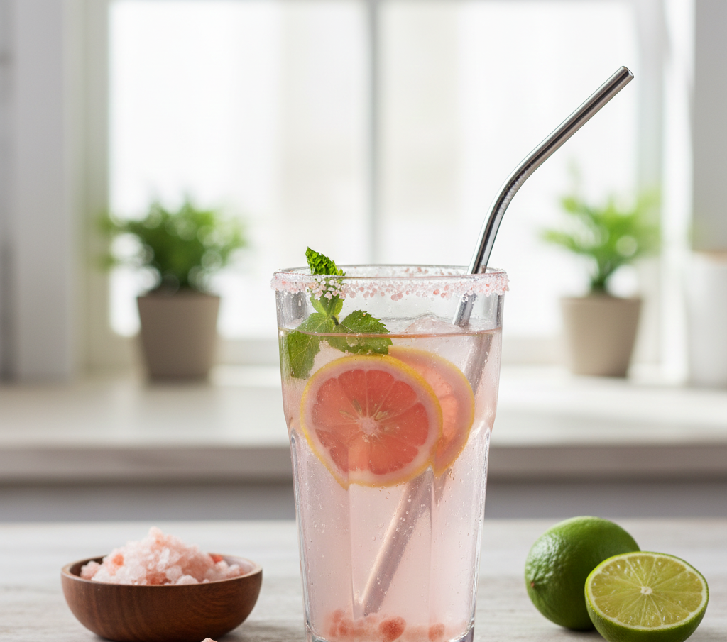 The Real Pink Himalayan Salt Drink: What It Is & How to Make It Safely