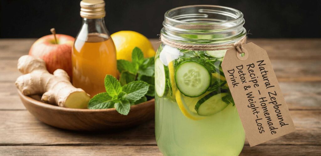 Natural Zepbound Recipe – Homemade Detox & Weight-Loss Drink