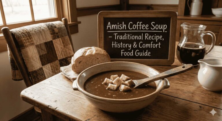 Amish Coffee Soup – Traditional Recipe, History & Comfort Food Guide
