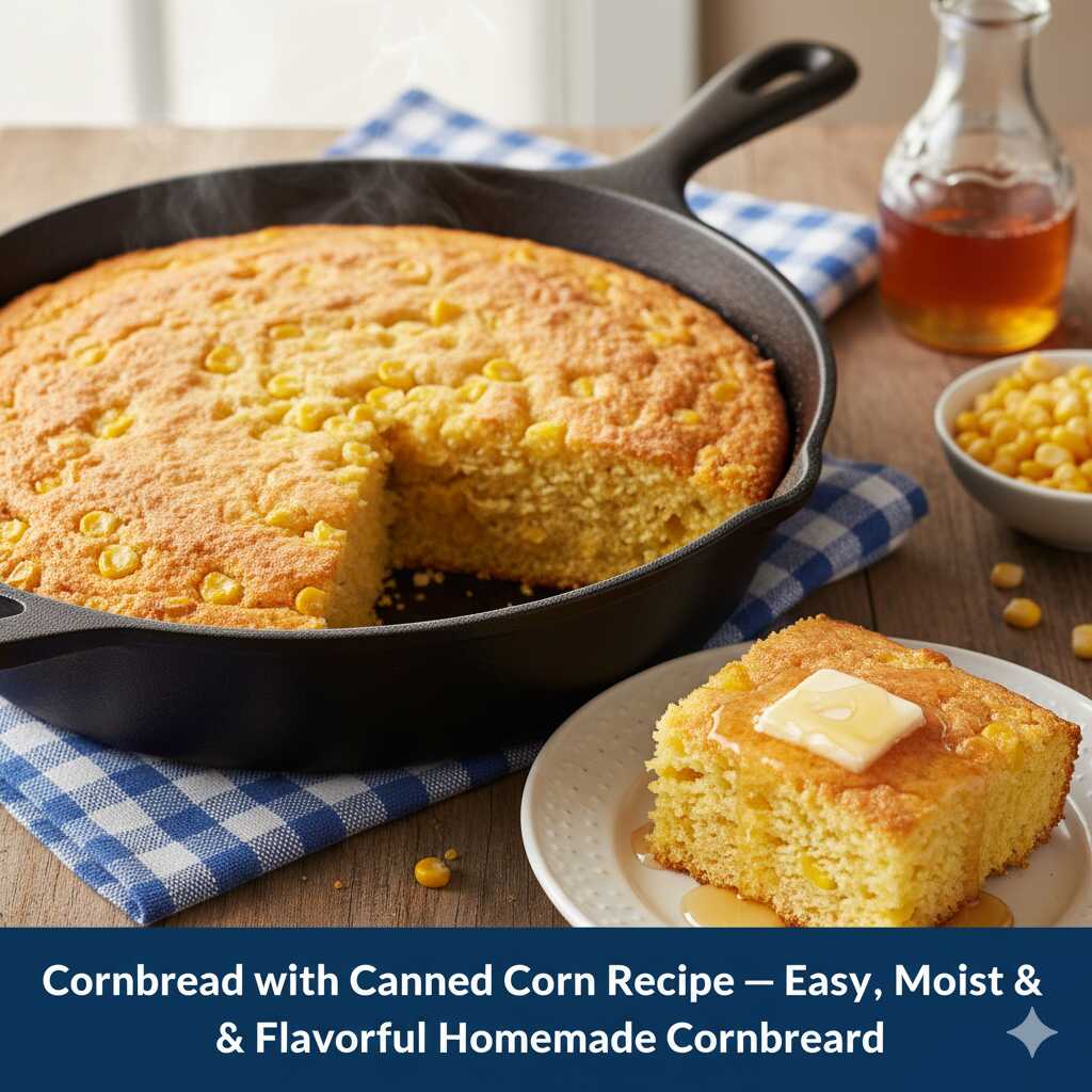 Cornbread with Canned Corn Recipe