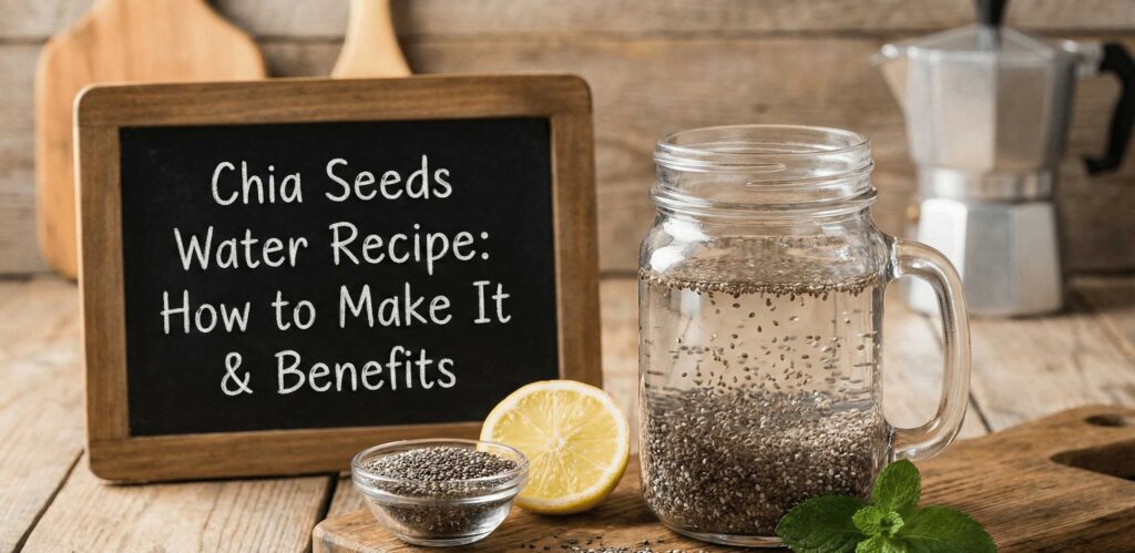 Chia Seeds Water Recipe: How to Make It & Benefits