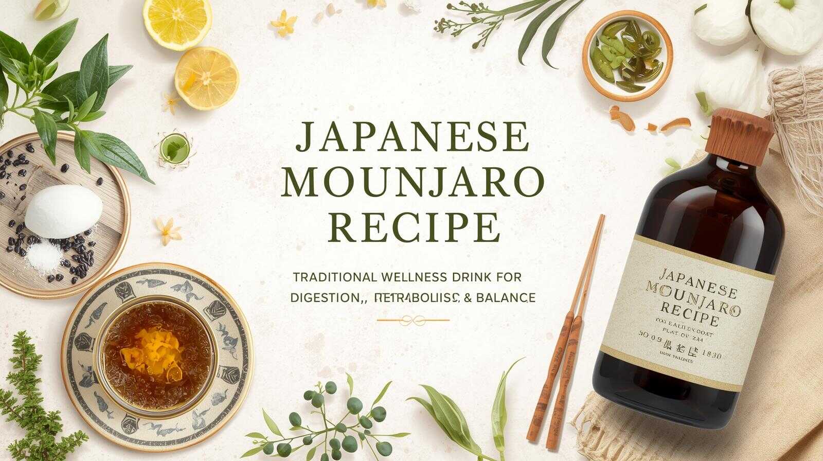 Japanese Mounjaro Recipe