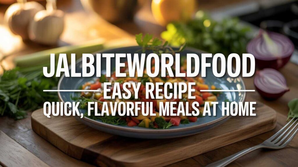 Jalbiteworldfood Easy Recipe – Quick, Flavorful Meals at Home