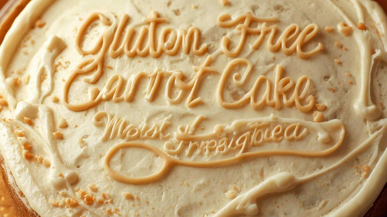 Gluten Free Carrot Cake