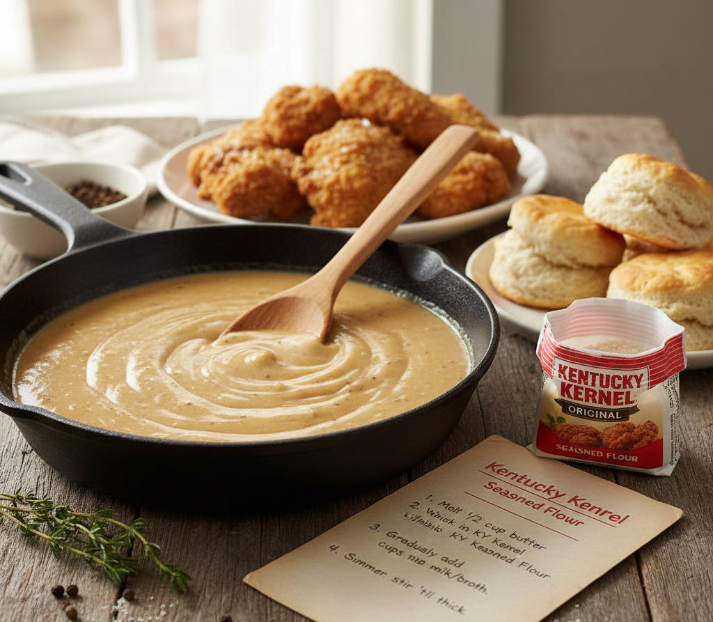 Kentucky Kernel Seasoned Flour Gravy Recipe (Warm Southern Introduction)
