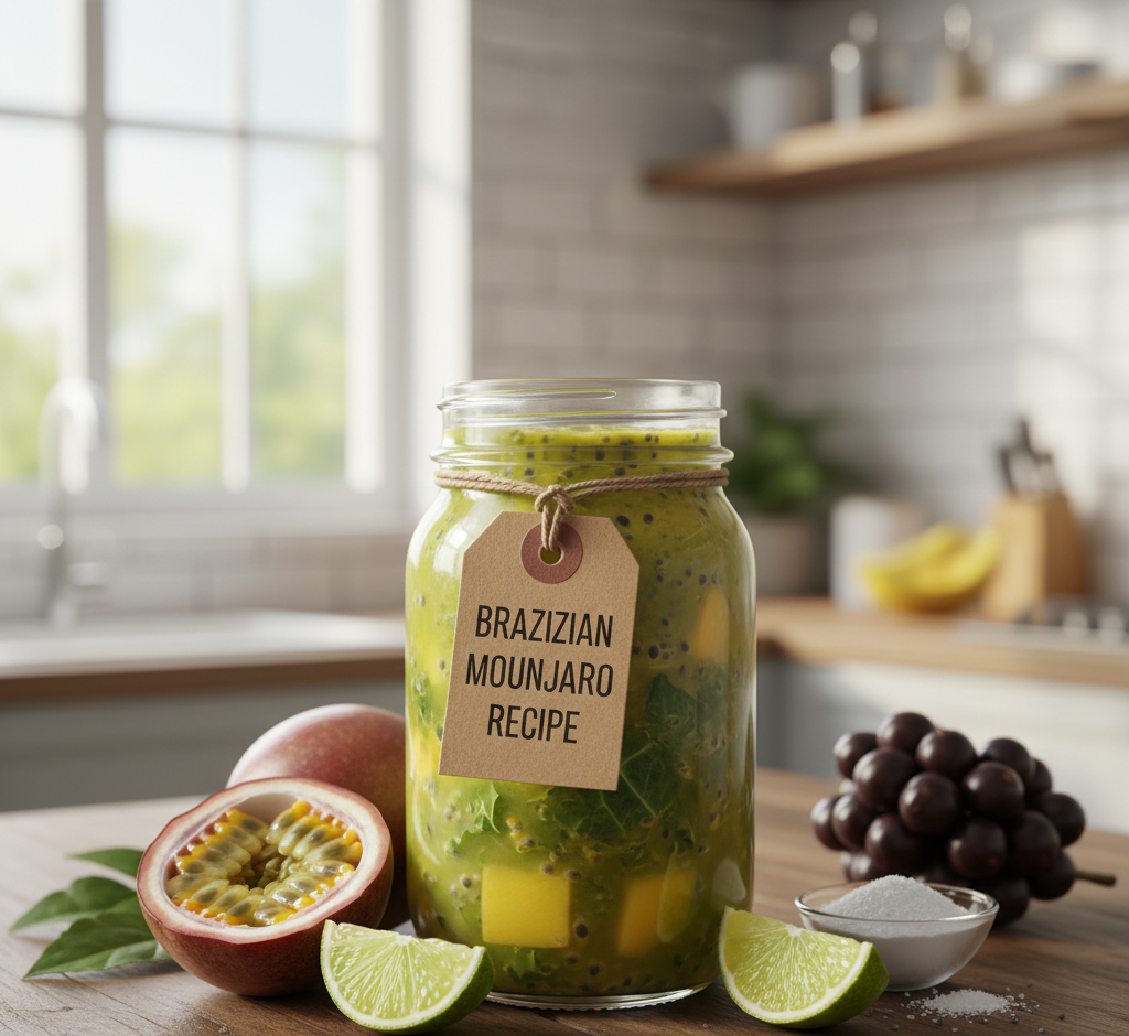 Brazilian Mounjaro Recipe: The Complete Guide To Making the Viral Natural Drink (2025)