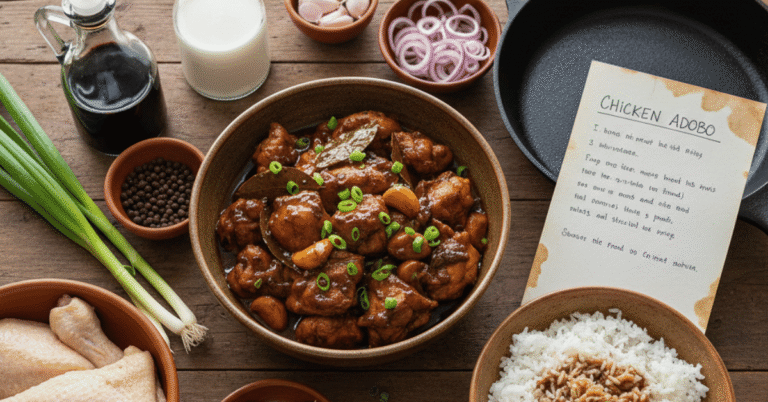 Chicken Adobo Recipe: A Filipino Classic