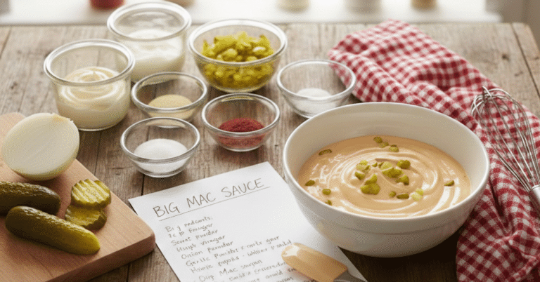 Big Mac Sauce Recipe: Make the Classic Taste at Home