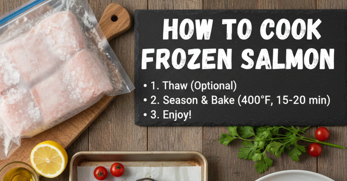 How to Cook Frozen Salmon (Easy, Foolproof Methods)